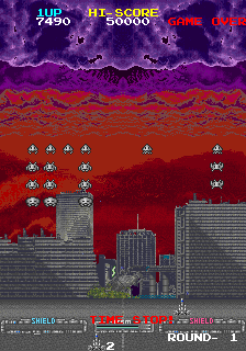 Space Invaders 91 screenshot 3 for Sega Genesis